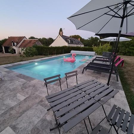 Villa Le pressoir de la Métairie à Francueil Extérieur photo