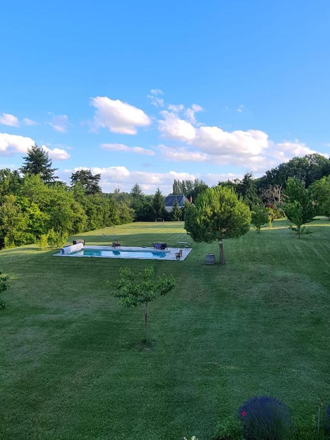 Villa Le pressoir de la Métairie à Francueil Extérieur photo