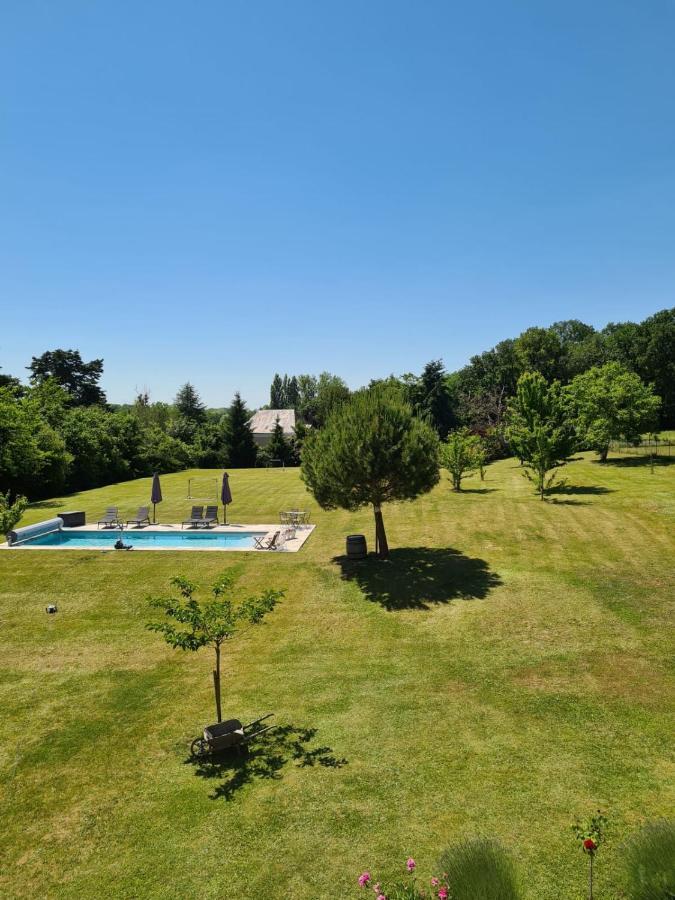 Villa Le pressoir de la Métairie à Francueil Extérieur photo