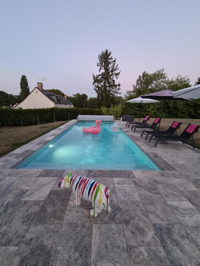 Villa Le pressoir de la Métairie à Francueil Extérieur photo